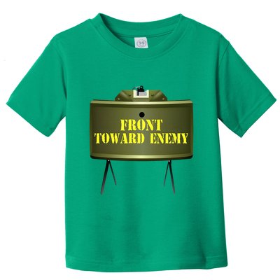Front Toward Enemy Military Claymore Mine Front Toward Enemy Toddler T-Shirt