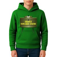 Front Toward Enemy Military Claymore Mine Front Toward Enemy Kids Hoodie