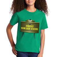 Front Toward Enemy Military Claymore Mine Front Toward Enemy Kids T-Shirt