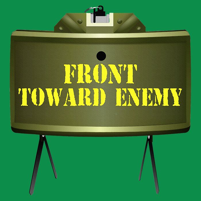 Front Toward Enemy Military Claymore Mine Front Toward Enemy Kids T-Shirt