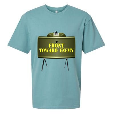 Front Toward Enemy Military Claymore Mine Front Toward Enemy Sueded Cloud Jersey T-Shirt
