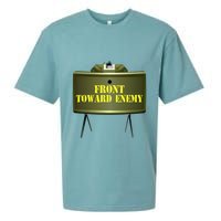 Front Toward Enemy Military Claymore Mine Front Toward Enemy Sueded Cloud Jersey T-Shirt