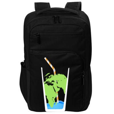 Feeling Thirsty Earth Runs Out Of Water Save Water Supply Gift Impact Tech Backpack