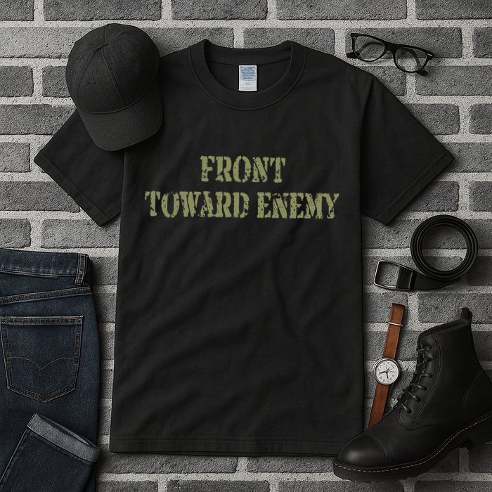 Front Towards Enemy Claymore Mine Front Towards Enemy Tall T-Shirt