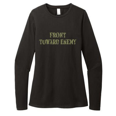 Front Towards Enemy Claymore Mine Front Towards Enemy Womens CVC Long Sleeve Shirt