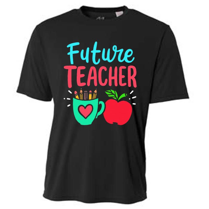 Future Teacher Education Student Cooling Performance Crew T-Shirt