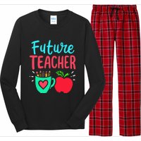 Future Teacher Education Student Long Sleeve Pajama Set