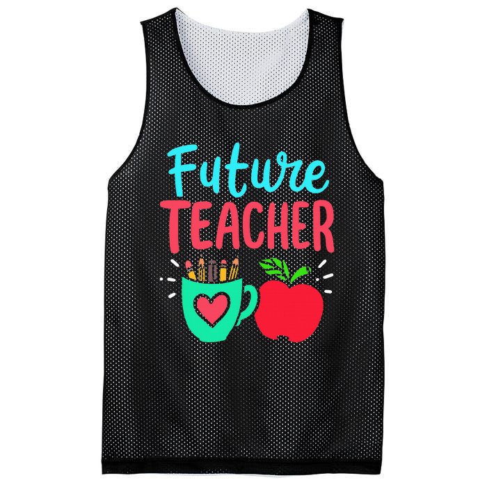 Future Teacher Education Student Mesh Reversible Basketball Jersey Tank