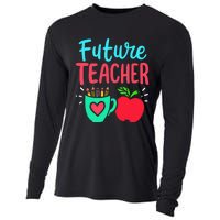 Future Teacher Education Student Cooling Performance Long Sleeve Crew