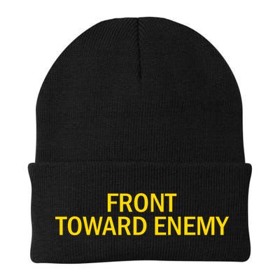 Front Toward Enemy Beanie