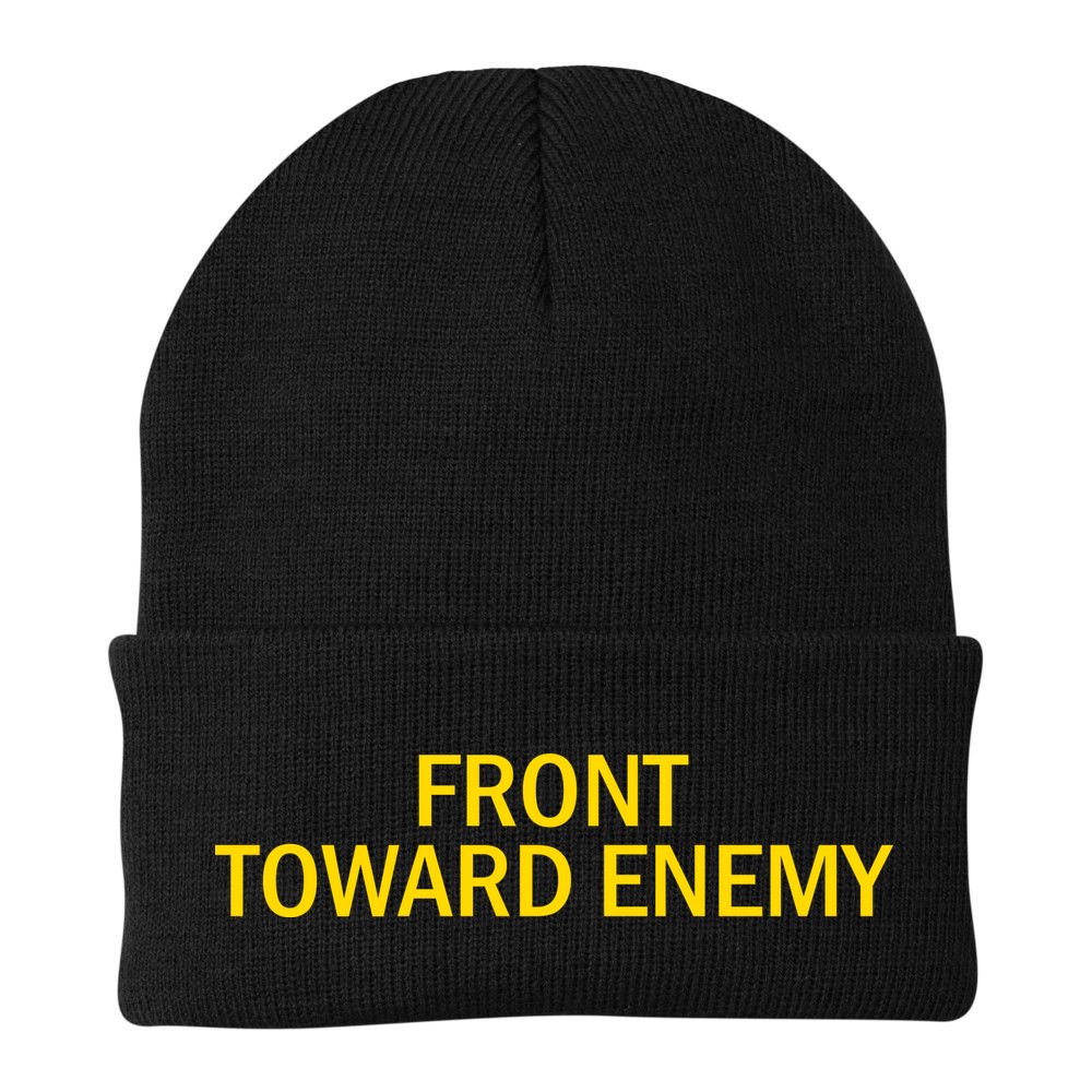 Front Toward Enemy Beanie