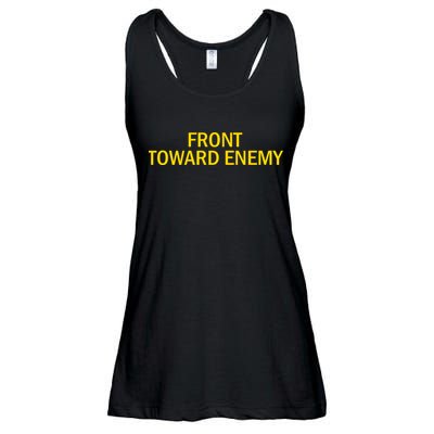 Front Toward Enemy Ladies Essential Flowy Tank
