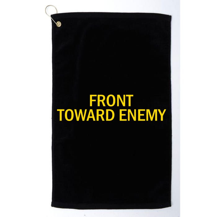 Front Toward Enemy Golf Towel