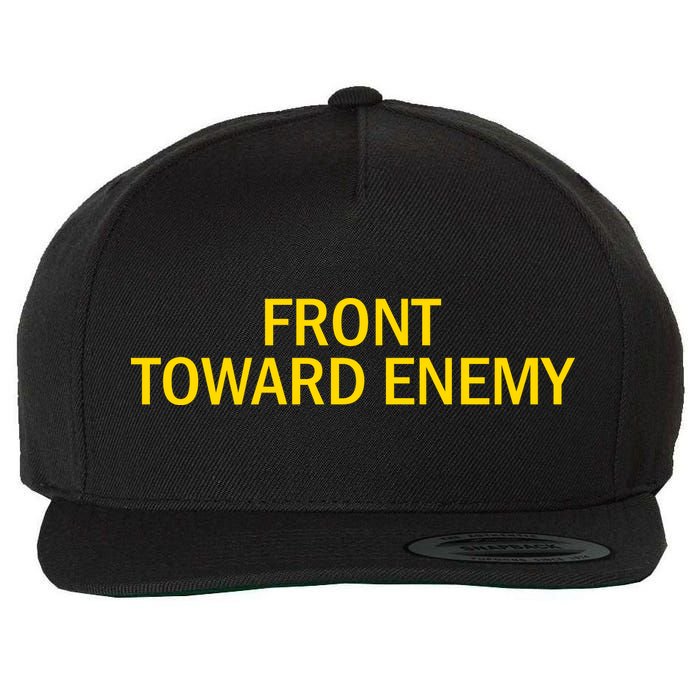 Front Toward Enemy Wool Snapback Cap