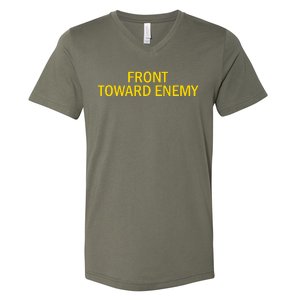 Front Toward Enemy V-Neck T-Shirt