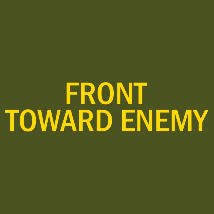 Front Toward Enemy Sustainable Bucket Hat