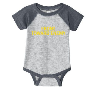 Front Toward Enemy Infant Baby Jersey Bodysuit