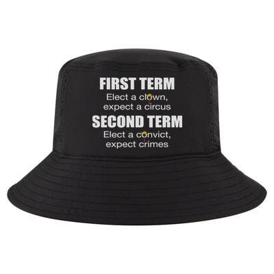 First Term Elect A Clown Expect A Circus Second Term Elect Cool Comfort Performance Bucket Hat