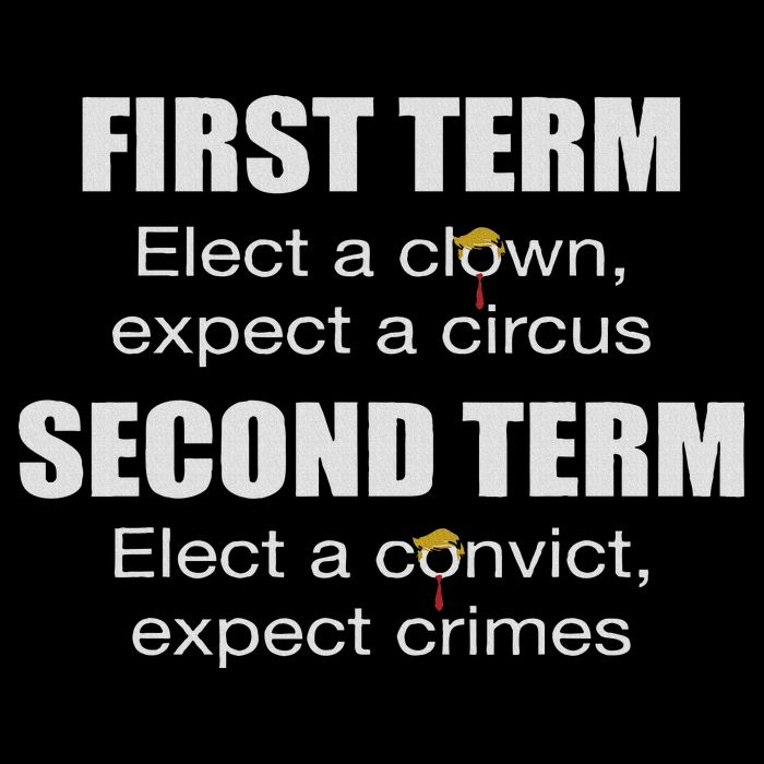 First Term Elect A Clown Expect A Circus Second Term Elect Drawstring Bag
