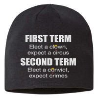 First Term Elect A Clown Expect A Circus Second Term Elect Sustainable Beanie