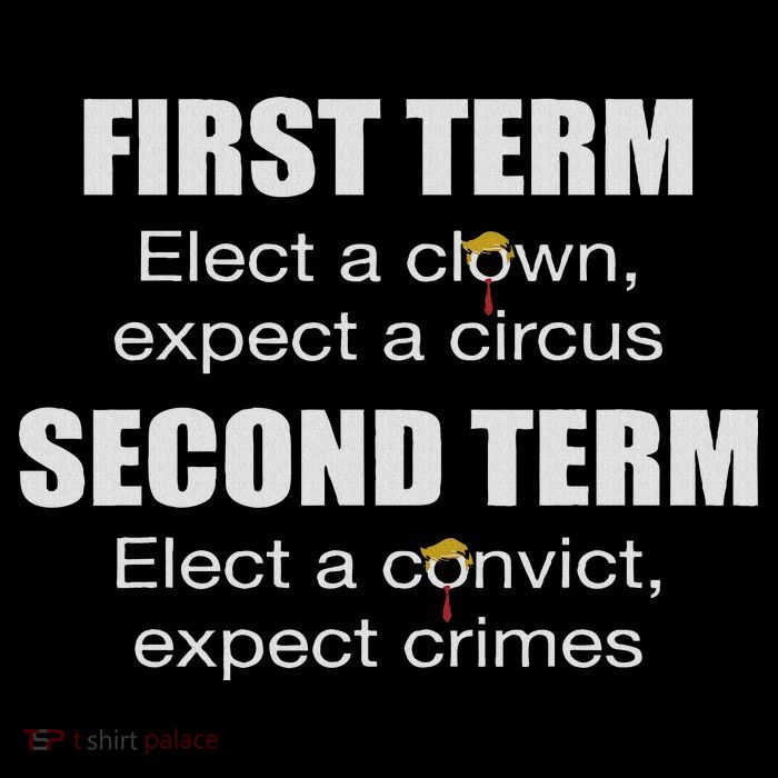 First Term Elect A Clown Expect A Circus Second Term Elect Cooling Performance Long Sleeve Crew