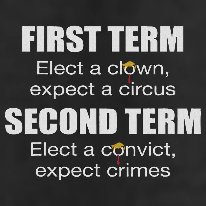 First Term Elect A Clown Expect A Circus Second Term Elect 25L Jumbo Tote