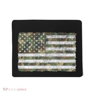 Front Toward Enemy America Usa Military Flag Claymore Mine Mousepad