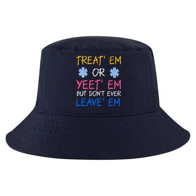 Funny Treat Em Yeet Em Emt Ems Er Ambulance Paramedic Cool Comfort Performance Bucket Hat