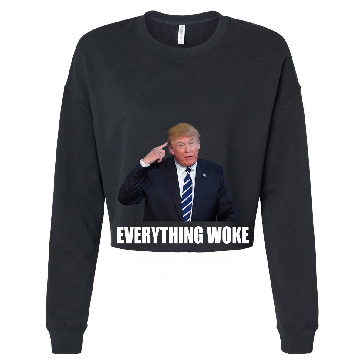 Funny Trump Everything Woke Turns To Shit Quote T-Shirt