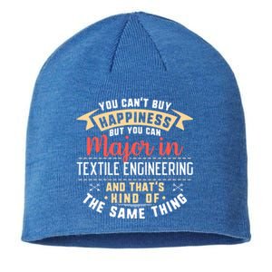 Funny Textile Engineering Major Studencool Gift Graduation Cool Gift Sustainable Beanie