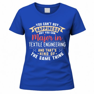 Funny Textile Engineering Major Studencool Gift Graduation Cool Gift Women's T-Shirt