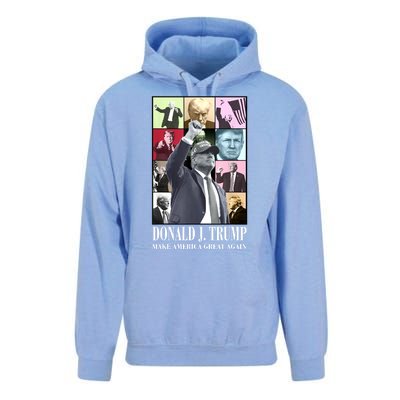 Funny Trump Eras Make America Healthy Again For Trump Era 2024 Gift Unisex Surf Hoodie