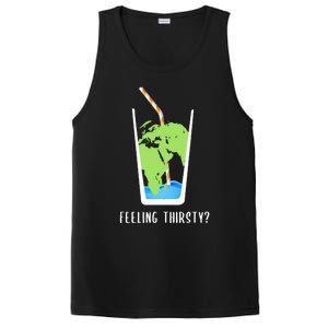 Feeling Thirsty Earth Runs Out Of Water Save Water Supply Gift PosiCharge Competitor Tank