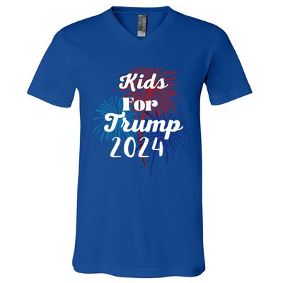 For Trump Election 2024 Cool Gift V-Neck T-Shirt