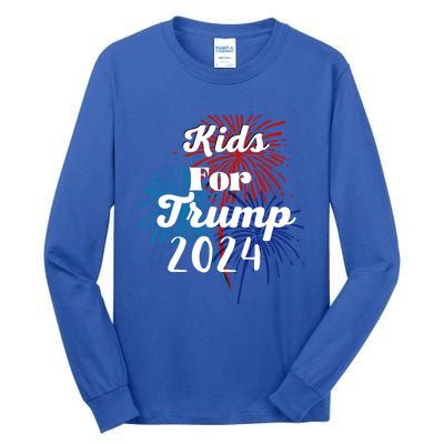 For Trump Election 2024 Cool Gift Tall Long Sleeve T-Shirt