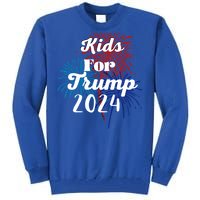 For Trump Election 2024 Cool Gift Tall Sweatshirt