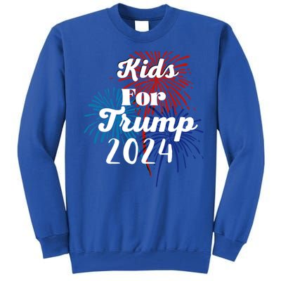 For Trump Election 2024 Cool Gift Tall Sweatshirt