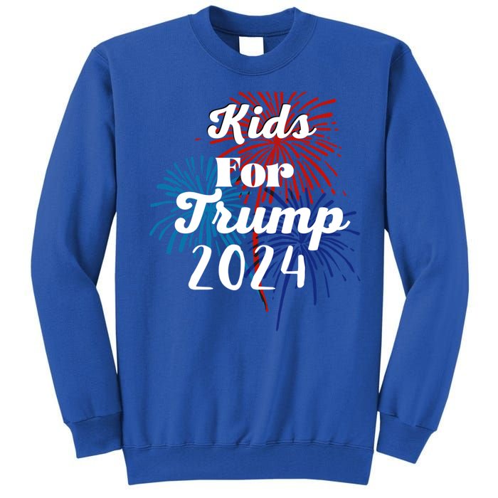 For Trump Election 2024 Cool Gift Tall Sweatshirt