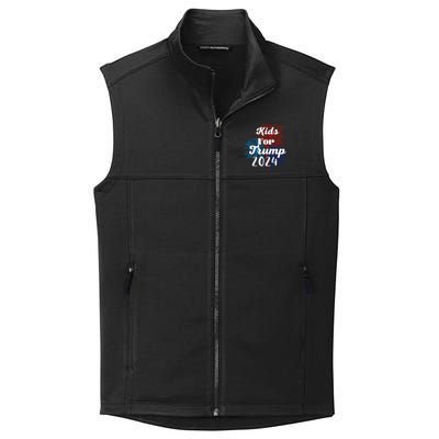 For Trump Election 2024 Cool Gift Collective Smooth Fleece Vest