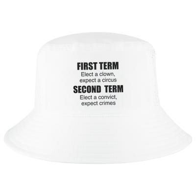 First Term Elect A Clown Expect A Circus Second Term Elect A Convict Expect Cri Cool Comfort Performance Bucket Hat