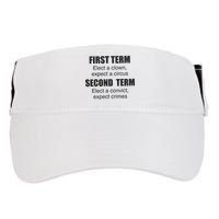 First Term Elect A Clown Expect A Circus Second Term Elect A Convict Expect Cri Adult Drive Performance Visor