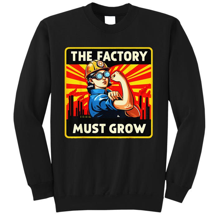 Factorio The Factory Must Grow Gift Sweatshirt