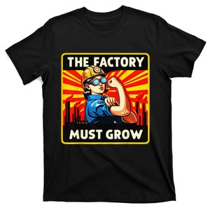 Factorio The Factory Must Grow Gift T-Shirt