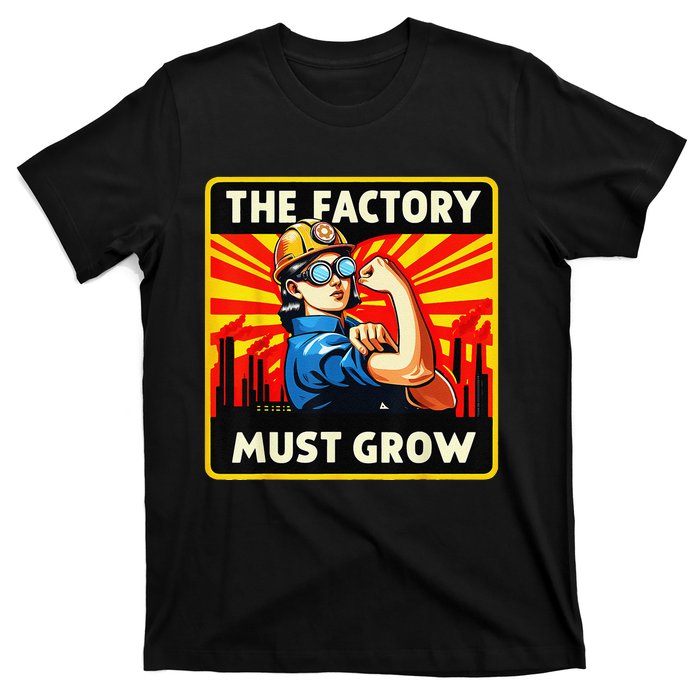 Factorio The Factory Must Grow Gift T-Shirt