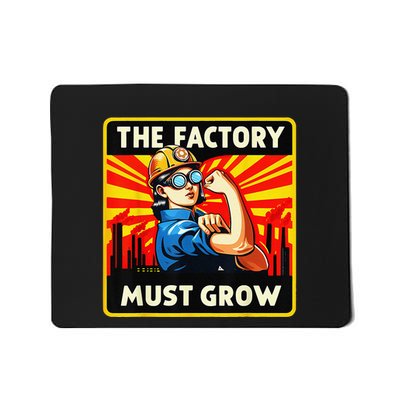 Factorio The Factory Must Grow Gift Mousepad
