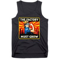 Factorio The Factory Must Grow Gift Tank Top