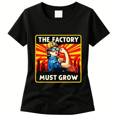 Factorio The Factory Must Grow Gift Women's T-Shirt