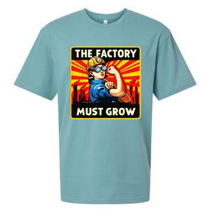 Factorio The Factory Must Grow Gift Sueded Cloud Jersey T-Shirt