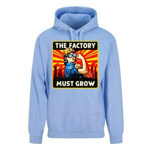 Factorio The Factory Must Grow Gift Unisex Surf Hoodie