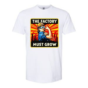 Factorio The Factory Must Grow Gift Softstyle CVC T-Shirt